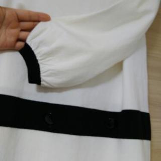 新品未使用　白ワンピースの画像