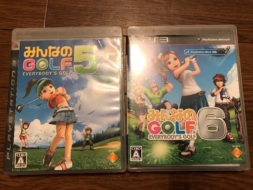 ps3みんなのゴルフ6  オマケ（みんなのゴルフ5）