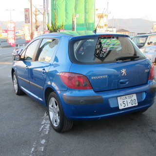 ★自社分割で車が買えます★　プジョー３０７　オプションホイール付　車検付！平成30年7月の画像