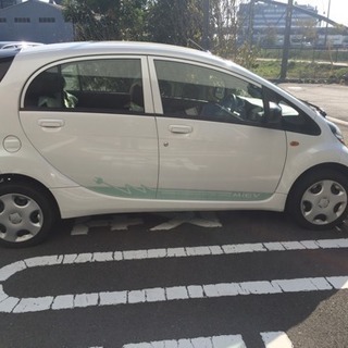 三菱 アイミーブ M 電気自動車 白 東芝Scibバッテリーの画像