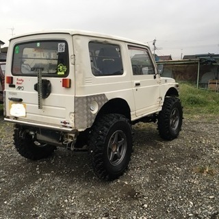 ススギ ジムニー 昭和６２年 後期 SJ30V LJ50 2スト クロカン ロック JA11 JA71 JB23 APIO タニグチ リフトアップ スワンパー 最終出品の画像