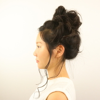 誰でもすぐできる、可愛いヘアアレンジのポイントを教えます♡♡の画像