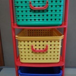 おもちゃの片付けに！の画像