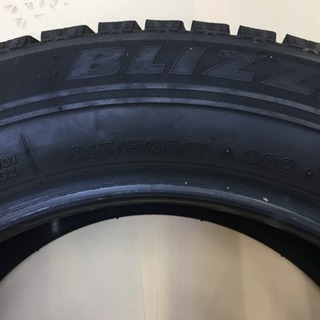 冬タイヤ BSレボGZ 215/60R17 4本の画像