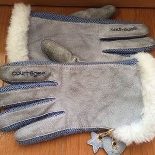 本革 Courreges 手袋の画像