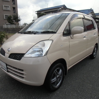 日産モコ　車検２年付き　乗り出し１３万円　社外ナビ　ETC付き