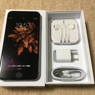 【美品】iPhone6 64GB docomo スペースグレイ