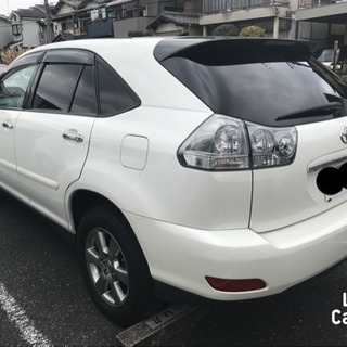 ⭐⭐美車！堺市！H19年後期型ハリアー240G　Lパッケージ　黒レザーシート/サンルーフ/純正HDDナビ/Bカメラ/コンビハンドル/ETC/フォグ！車検H30年10月まで即乗って帰れます！！の画像