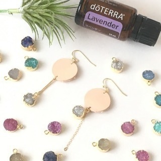 アロマの香るドゥルジーピアス作り ＆ハンドタッチ体験会の画像