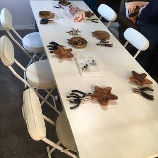 アロマの香るドゥルジーピアス作り ＆ハンドタッチ体験会の画像