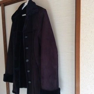 エルプラネット  コート  ジャケット  スエードの画像