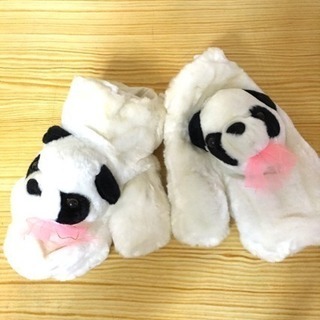 新品 パンダ手袋の画像
