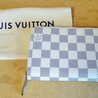 ルイ・ヴィトン LOUIS VUITTON N41660 ダミエ・アズール ジッピー・ウォレット 長財布◆人気のダミエ・アズール