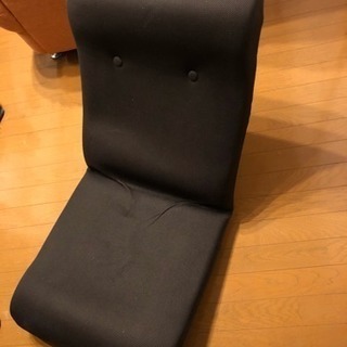 座椅子 フロアチェア メッシュ生地 訳あり家具の画像
