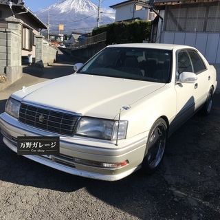 クラウン　ロイヤルサルーン　車検付き　社外アルミ　ＨＤＤナビの画像