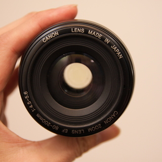 大注目！！　ワケあり　キャノン純正　望遠ズームレンズ　80-200の画像