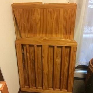 家具屋制作 木製ベビーベッドの画像