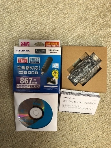 I-ODATA wn-ac867u 無線LAN
