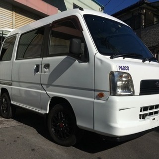 ◇車検2年付きコミコミ価格◇サンバーバン・ハイルーフVB◇黒ナン...