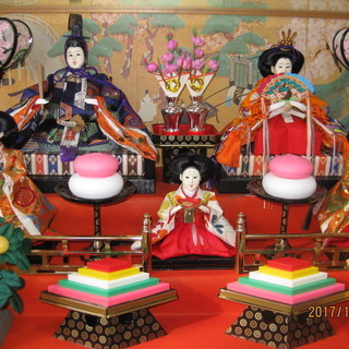 交渉中　お雛さま飾り（久月作）の画像