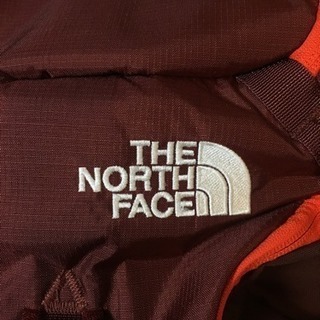 ノースフェイスのリュックの画像