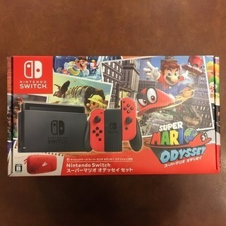 ★新品未開封★任天堂スイッチ スーパーマリオ オデッセイ 同梱版