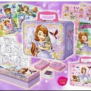 半額！ ちいさなプリンセス ソフィア スタンプ&シールトランク