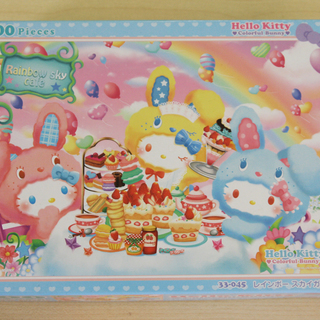 大人気　ハローキティー　キャラクター　パズル