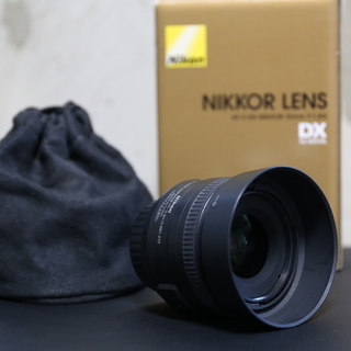 ニコン純正 35mm F1.8  初めての単焦点にぴったり！軽量で明るいレンズの画像