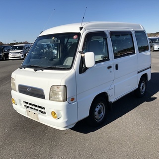 キーレス、Pウィンドウ付！Tベルト交換済！人気のサンバーバン！車...