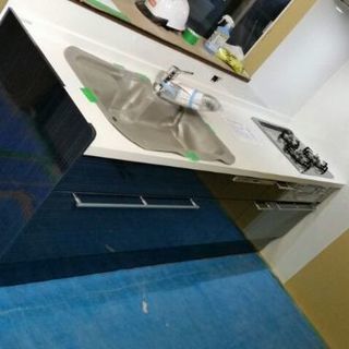 LIXIL製品のユニットバスとシステムキッチン取付