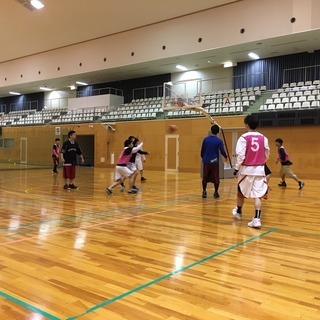 1月4日港南スポーツセンター　バスケ