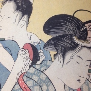 歌磨呂 台所美人 国立博物館臓版の画像