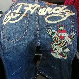 Ed Hardy ｼﾞｰﾝｽﾞ ﾊｰﾌ