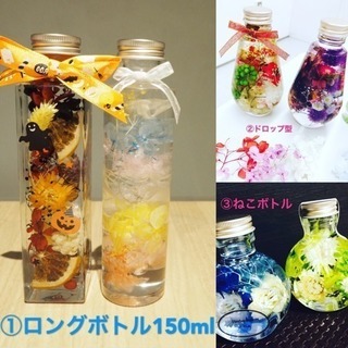 植物標本★ハーバリウム体験レッスンの画像