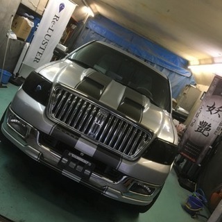 リンカーンマークLT カスタムトラック ナビ 26インチAW 4本出しマフラーの画像