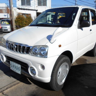 平成１２年式　テリオスキッド　ＣＸ　４ＷＤ　ターボ　７２３００キロ！