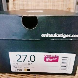 さらに値下げ！オニツカタイガー メキシコ66 イエロー×ブラックの画像