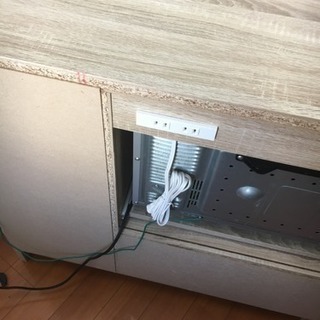 レンジボード 食器棚の画像