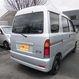 福岡県　ハイゼットカーゴ　AT　シルバー757　車検ほぼ2年付きの画像