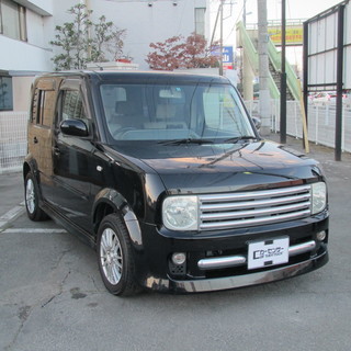 ★自社分割でも車が買えます★ﾆｯｻﾝ　ｷｭｰﾌﾞﾗｲﾀﾞｰ　希少...
