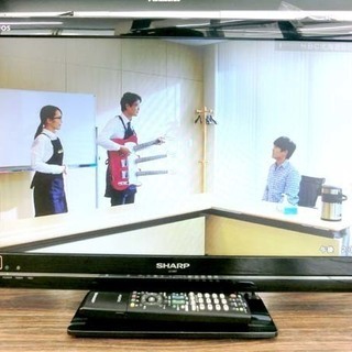 札幌 引き取り シャープ SHARP 24型液晶テレビ LED AQUOS LC-24K7 2012年製 