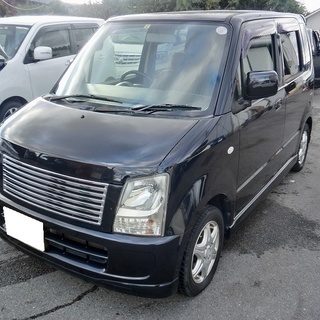 平成18年ワゴンR★自社ローン★月2.5万円～★限定車★ターボ★社外アルミ★ビレットグリル★純正CDオーディオの画像