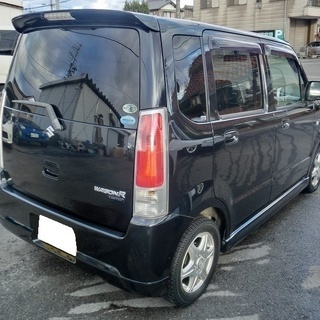 平成18年ワゴンR★自社ローン★月2.5万円～★限定車★ターボ★社外アルミ★ビレットグリル★純正CDオーディオの画像