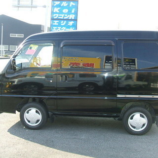 【ご成約、ありがとうございます！】Ｈ２４　サンバ－DIASバン　一番人気の黒　オ－トマ　走行54700Ｋm　車検受けます！　　の画像