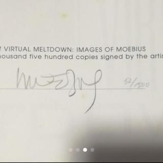 メビウス画集の画像