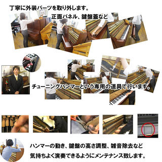 【2025年】7月新規調律お申込みキャンペーン実施中！　親和楽器　　【ピアノカバーと鍵盤カバー（オリジナル）】の画像