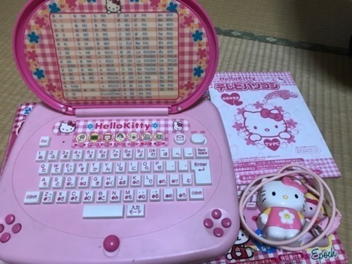 ハローキティテレビパソコン (ムーンライト) 荒川のおもちゃ
