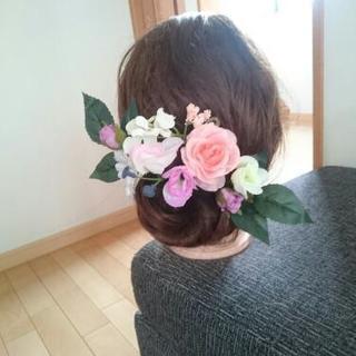 お正月・成人式・花飾りの画像