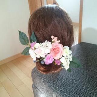 お正月・成人式・花飾りの画像